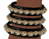 Bronze Leather Bracelets