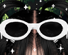 ♡ Glasses White