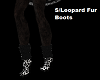 S/Leopard Fur Boots