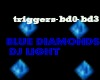 D3~Blue Diamond dj light