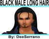 BLACK MALE LONG HAIR