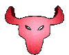 Cool animated bull logo