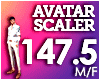 AVATAR SCALER 147.5%