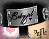 P| "Babygirl" Collar Bla