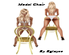 model chair poses 
