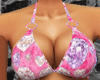 *-*pink Heart Bikini