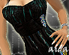 ~A~Peacock Lacy dress