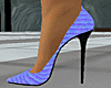 Versace Chic Blue Heels