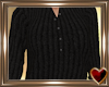 Black Button Sweater