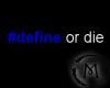 (M) Define or die F