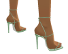 Apple Green strap heels