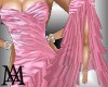 *M.A. PinkSatin Gown*