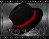 |P| HAT Black/Red