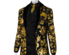 Royal Gold Black Suit