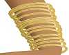 2 Arms gold bracelets