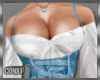 💜C-JEANS WHITE CORSET