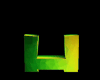H - Neon Letter Seat