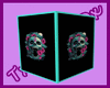 |Tx| Skull Teal Sit-Box