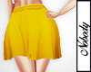 ! Yellow Skater Skirt