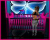 Neon Butterfly Crib
