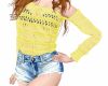 Crochet Top & Shorts
