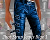 2hot Strap Jeans Blue 1