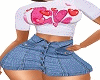 *LH* Skirt + Tops LL