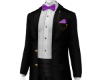 |LM| Black purple suit