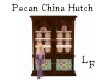 LF Pecan China Hutch
