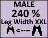 Leg Thigh 240% XXL Male