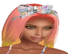 WHITE FENDI HEAD BAND