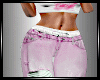 Ripped Baggy Pink Jean