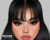 Melany Black Bangs