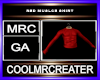 RED MUSLCE SHIRT