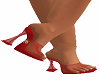 Crystal Red Heels