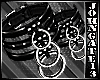 Gothic Rings Bracs Set