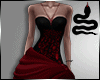 VIPER~RedBlack Ball Gown
