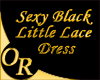 Sexy lace Black Dress
