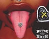 *HS Heart Pierced Tongue