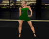 PF Green Mini Dress