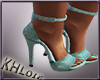K blue heels sexy