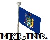NewYork State Flag Pole