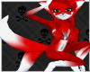 Red&White Kitsune Tail 1