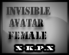 Invisible Avatar Female