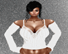 White Bra + Sweater