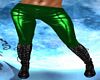 Green PVC Pants & Boots