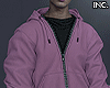 inc. Hoodie Pink 2