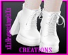 White Mary XMas Boots