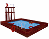Red Marble pool Animated