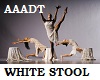 AAADT White Stool